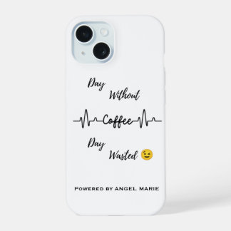 Coque iPhone 15 Étui pour iPhone / iPad "Pas de café, pas de vie"
