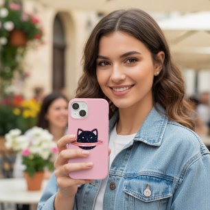 Coque iPhone 15 Étui pour iPhone Planet Cat Case-Mate