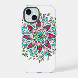 Coque iPhone 15 Étui pour téléphone Flower Power