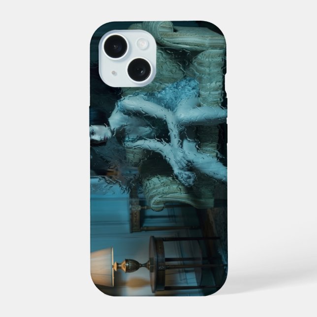 Coque iPhone 15 Étui pour téléphone Midnight Rain (Verso)