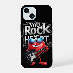 Coque iPhone 15 Étui pour téléphone You Rock My Heart – Conception
