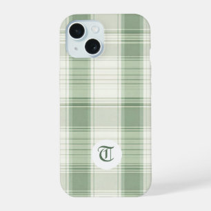 Coque iPhone 15 Étui téléphonique classique avec écran vert person