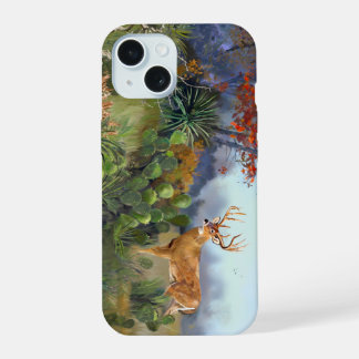 Coque iPhone 15 Étui Texas Buck pour iPhone 15