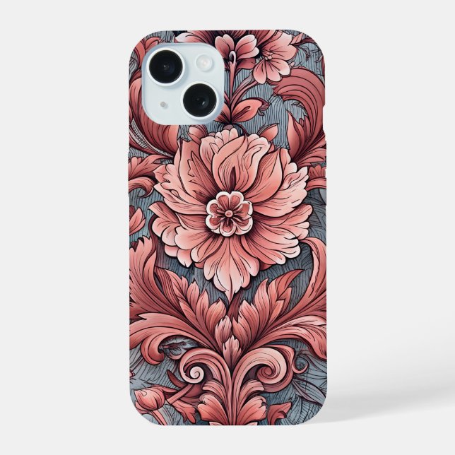 Coque iPhone 15 Étui victorien (Verso)