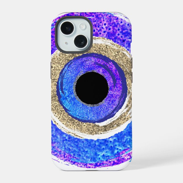 Coque iPhone 15 Evil Eye  (Verso)