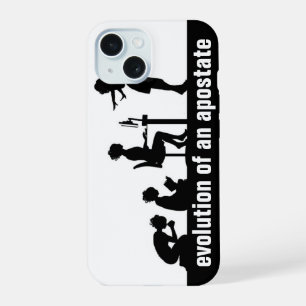 Coque iPhone 15 "Évolution d'un apostat"