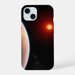 Coque iPhone 15 Exoplanète rocheuse Gj 486 B en orbite autour d'un