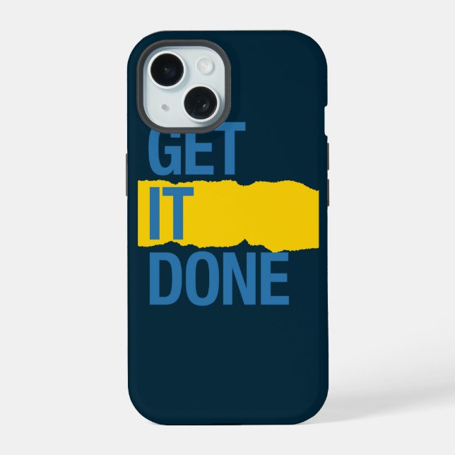 Coque iPhone 15 Fais-le (Verso)