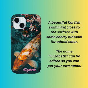 Coque iPhone 15 Fancy Koi