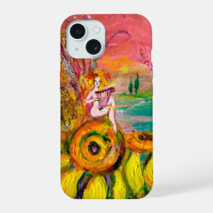 COQUE iPhone 15 FÉE DES TOURNE-SOLEIL