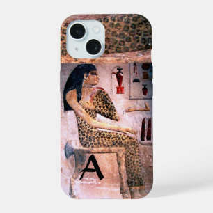 COQUE iPhone 15 FEMME ÉLÉGANTE, MODE ET BEAUTÉ DE L'ÉGYPTE ANTIQUE