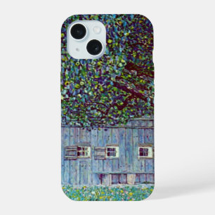 Coque iPhone 15 Ferme en Haute-Autriche par Gustav Klimt