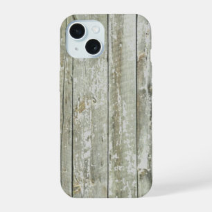 Coque iPhone 15 ferme primitive western country grange bois