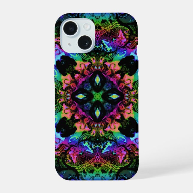 Coque iPhone 15 Fierté des grillons  (Verso)