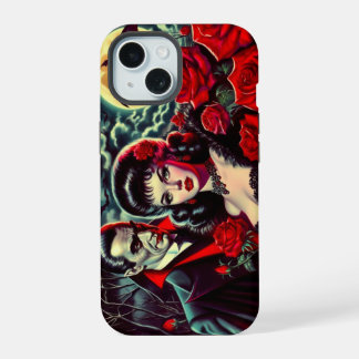 Coque iPhone 15 Fille Draculas