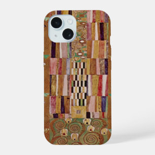 Coque iPhone 15 Fin du mur, frise Stoclet de Gustav Klimt