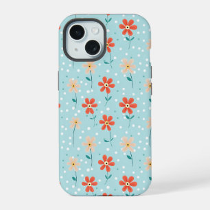 Coque iPhone 15 Fleurs Colorées Motif Délicat
