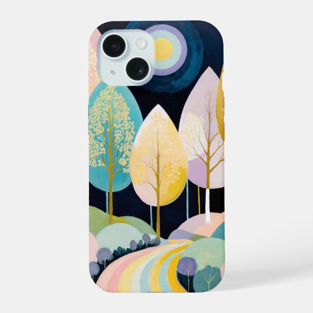 Coque iPhone 15 Forêt de Lumina (Verso)