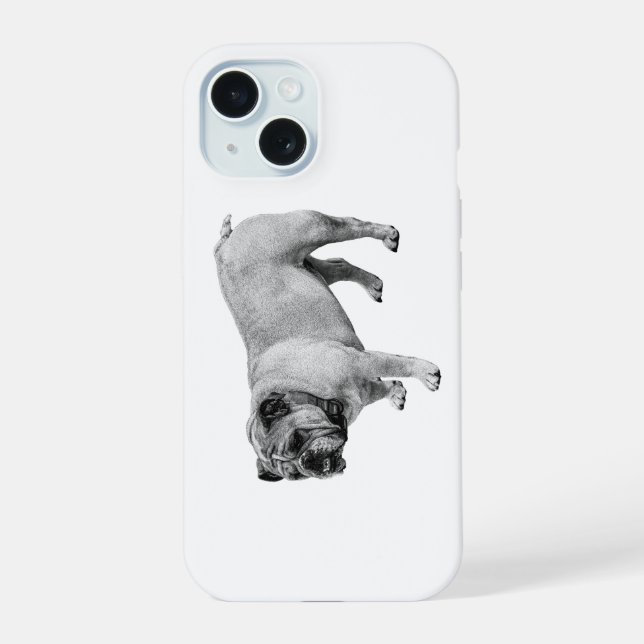 Coque iPhone 15 Forme robuste et solide (Verso)