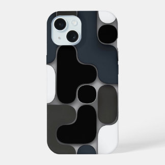Coque iPhone 15 formes mixtes amusantes