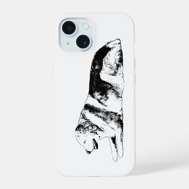 Coque iPhone 15 Frame Focus, Garde Urbaine (Verso)