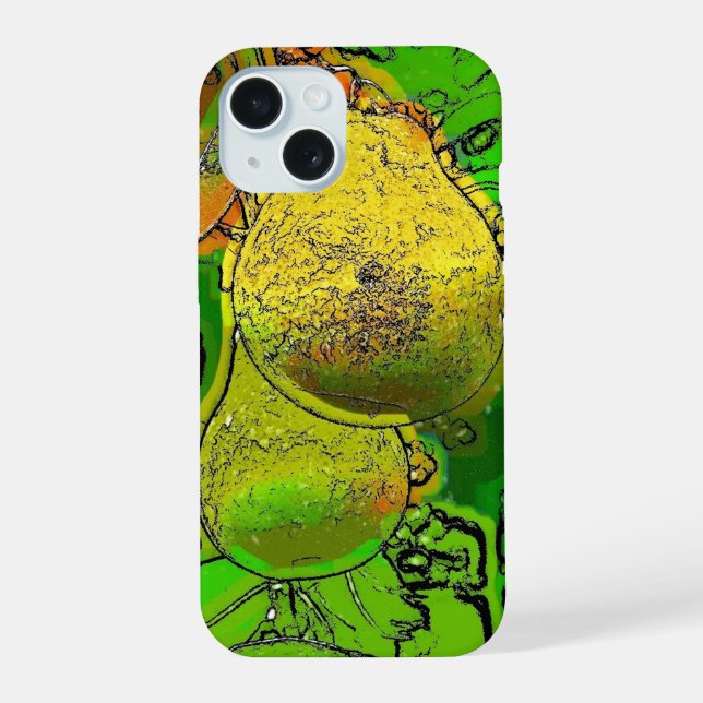 COQUE iPhone 15 FRUIT (Verso)