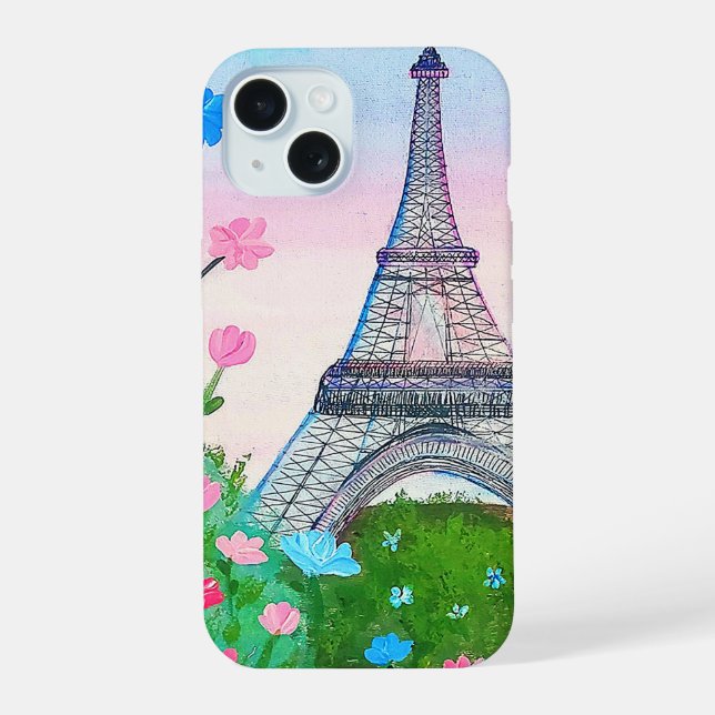 Coque iPhone 15 Funda para Iphone Paris (Verso)
