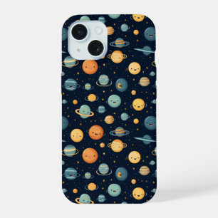 Coque iPhone 15 Funny Space Motif