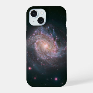 Coque iPhone 15 Galaxie spirale barrée Messier 83.2