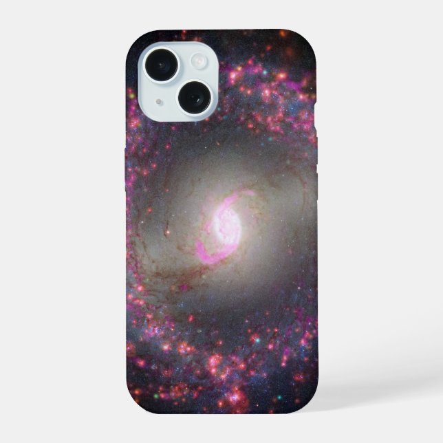 Coque iPhone 15 Galaxie Spirale Ngc 3351. (Verso)