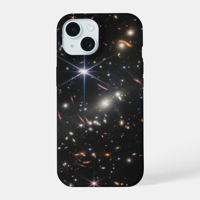 Coque iPhone 15 Galaxy Cluster Smacs 0723. (Verso)