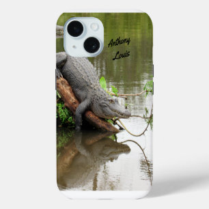 Coque iPhone 15 Gator Floride personnalisée - Alligator Phone Case