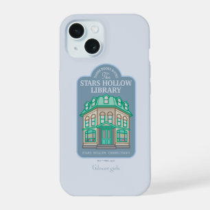 Coque iPhone 15 Gilmore Girls Bibliothèque de Stars Hollow