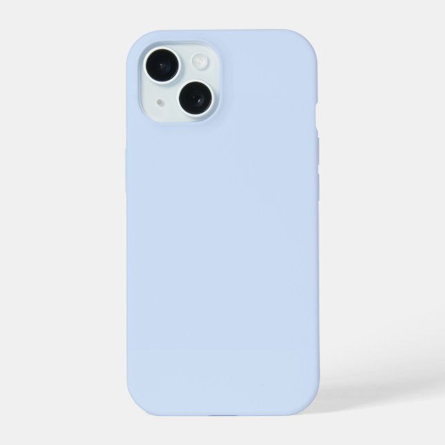 Coque iPhone 15 Glace Bleue  (Verso)