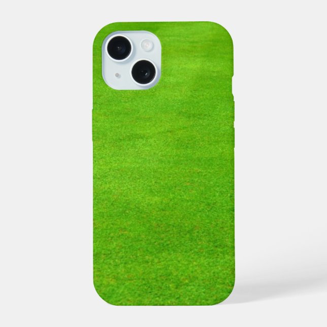Coque iPhone 15 Golf de Green Grass (Verso)