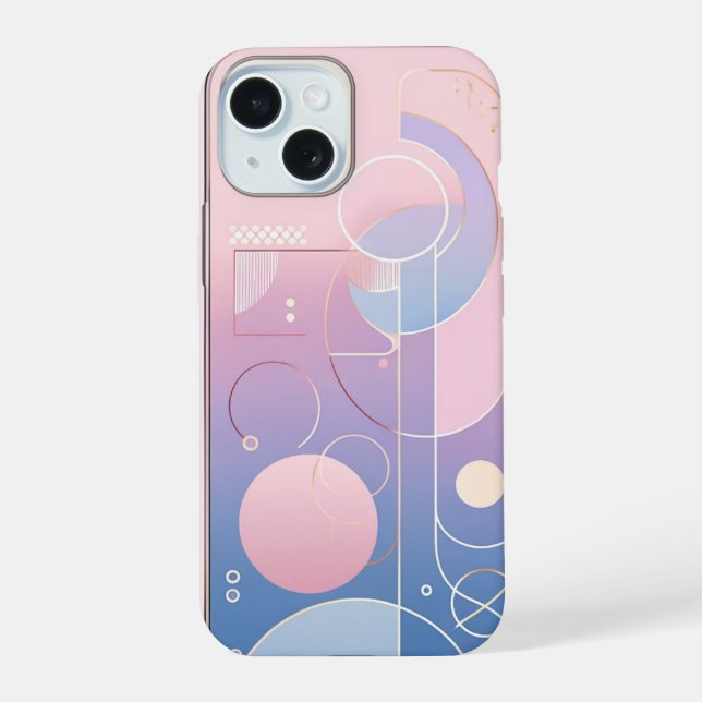 Coque iPhone 15 Gradient Pastel (Verso)