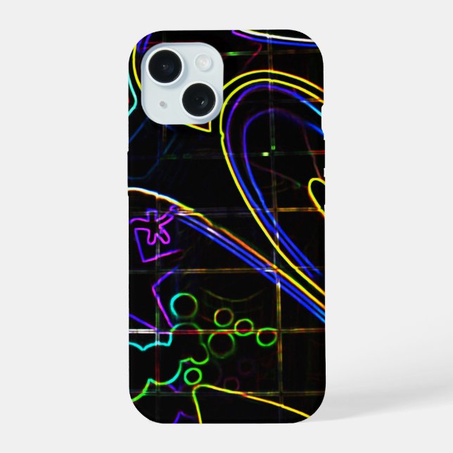 Coque iPhone 15 Graffiti 10 ipha (Verso)
