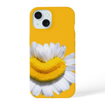 Grand Sourire d'un Étui de Téléphone à la Camomill