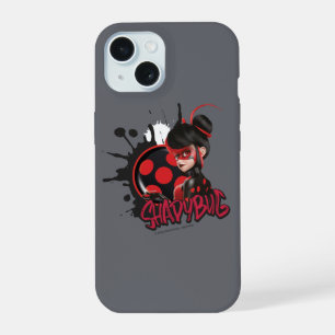 Coque iPhone 15 Graphique de caractères de Shadybug à revers Mirac