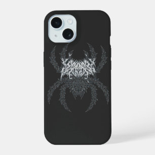 Coque iPhone 15 Graphisme de gym de fitness araignée de discipline