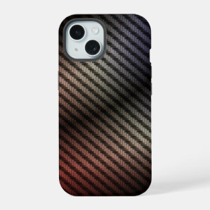 Coque iPhone 15 Grille métallique à dégradé