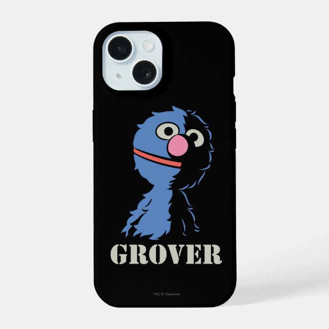 Coque iPhone 15 Grover Moitié (Verso)