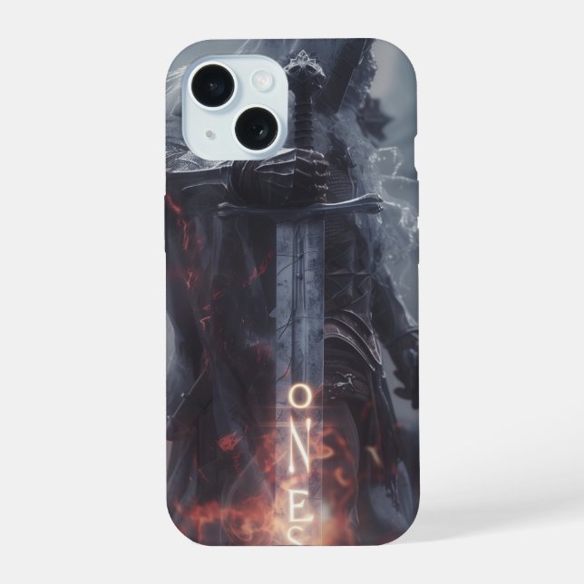 Coque iPhone 15 Guerrier de l'ONE (Verso)