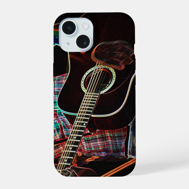 Coque iPhone 15 Guitare 1 iphcna (Verso)