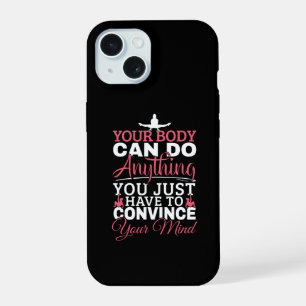 Coque iPhone 15 Gymnastique Féminine - Votre Corps Peut Faire N'im