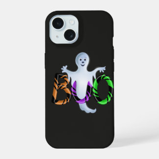 Coque iPhone 15 Halloween 3D Candy fantôme