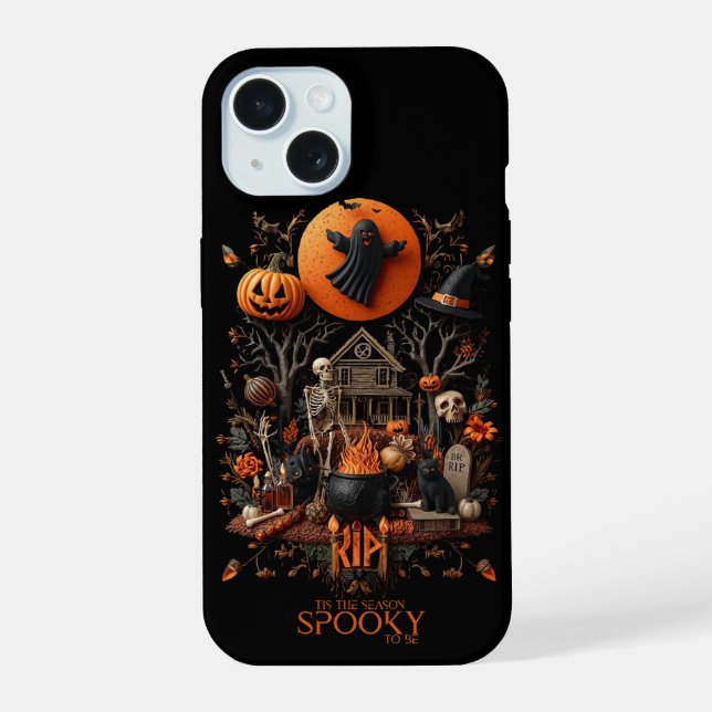 Coque iPhone 15 hallown (Verso)