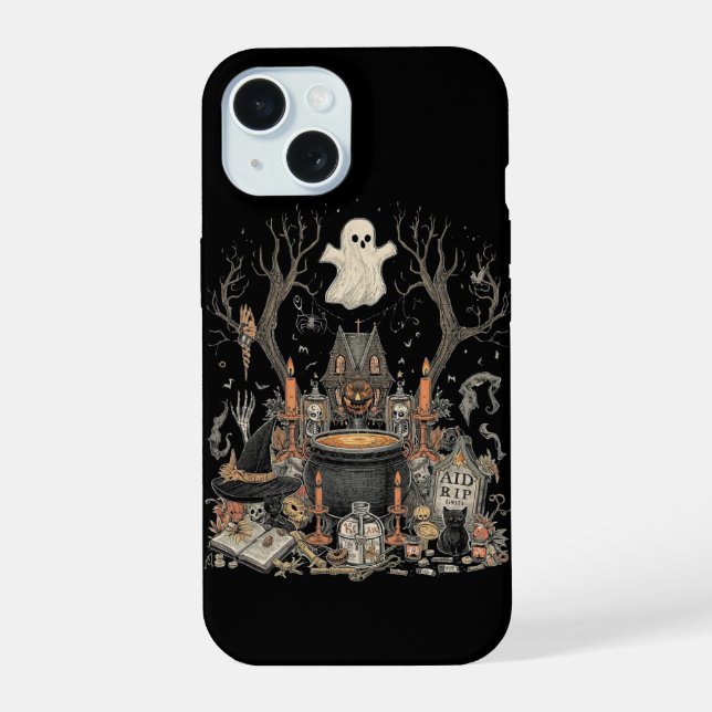 Coque iPhone 15 hallown (Verso)