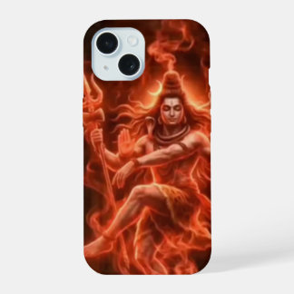 Coque iPhone 15 Har Har Mahadev