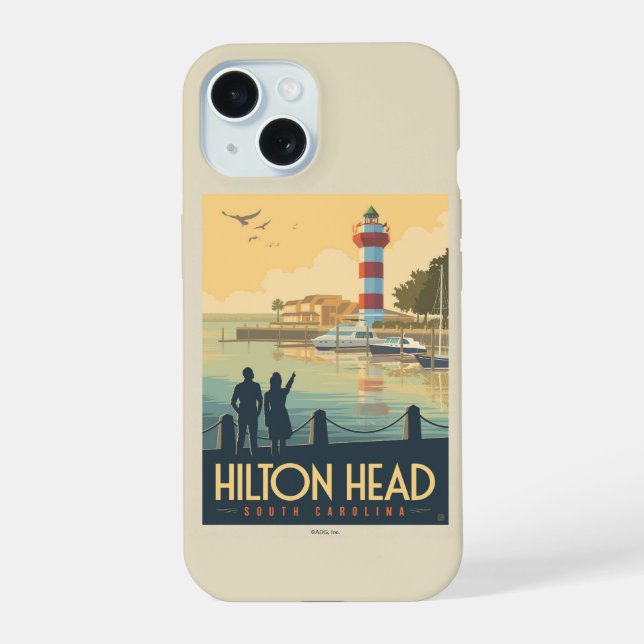 Coque iPhone 15 Hilton Head | Caroline du Sud (Verso)